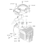 Cooling Equipment for Kawasaki KHS750BC Hedge Trimmer