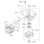 Cylinder / Crankcase for Kawasaki KHS750BC Hedge Trimmer