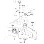 Fuel Tank / Fuel Valve for Kawasaki KHSS750A Hedge Trimmer