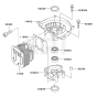 Cylinder / Crankcase for Kawasaki KHT600D Hedge Trimmer