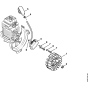 Ignition system for Stihl KM100 KM100R KM110R KombiEngine