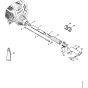 Drive tube assembly for Stihl KM111R KombiEngine