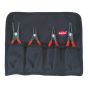 Precision Circlip Pliers Set in Roll (4) by Knipex - 00 19 57