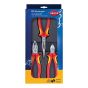 Elektro Pack - VDE Certified Pliers Set (3) by Knipex - 00 20 12