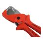 Plastic Conduit Pipe / Hose Cutter 25mm Diameter by Knipex - 90 20 185 SB