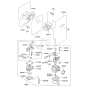 Carburettor for Kawasaki KRB700B Blower