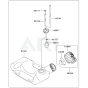 Fuel Tank / Fuel Valve for Kawasaki KRH300AC Blower