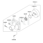 Housing for Kawasaki KTR27A String Trimmers