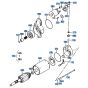 Starter Assembly for Kubota AT60 Tiller