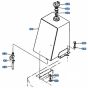 Fuel Tank Assembly for Kubota KH101 Mini Excavator