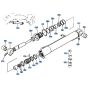 Boom Cylinder Assembly for Kubota KH151 Mini Excavator