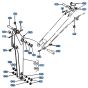 Arm Assembly for Kubota KH191 Mini Excavator