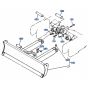 Dozer Assembly for Kubota KH36