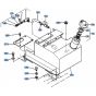 Fuel Tank Assembly for Kubota KH36