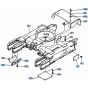 Track Frame Assembly for Kubota KH36