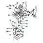 Seat Assembly for Kubota KH41