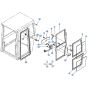 Kubota KH60 Door Assembly