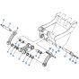 Bucket Link Assembly for Kubota KH90 Mini Excavator