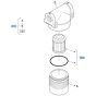 Oil Filter Assembly for Kubota KX030-4 Mini Excavator