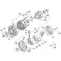 Alternator Assembly for Kubota KX030-4 Mini Excavator