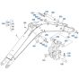 Boom Assembly for Kubota KX080-3 Mini Excavator