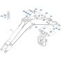 Boom Assembly for Kubota KX080-4s Mini Excavator