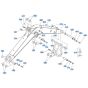 Boom Assembly for Kubota KX121-3 Mini Excavator