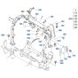 Arch Frame Assembly for Kubota KX91-3s Mini Excavator