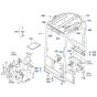 Canopy Assembly for Kubota U17-5 Mini Excavator