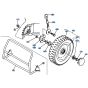 Front Wheel Assembly for Kubota W5021-PC Mower