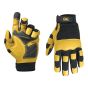 Hybrid-275 Top Grain Leather Neoprene Cuff Gloves Large (Size 10) by Kuny's - 275L