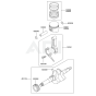 Piston / Crankshaft for Kawasaki KWN20A Pump