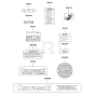 Label for Kawasaki KWN30A Pump