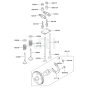 Valve / Camshaft for Kawasaki KWN30A Pump