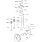 Valve / Camshaft for Kawasaki KWS30A Pump