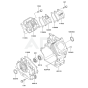 Cylinder / Crankcase for Kawasaki KWS30A Pump