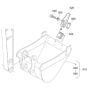 Bucket Assembly for Kubota KX101-3a3 Mini Excavator