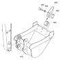 Bucket Assembly for Kubota KX161-3 Mini Excavator