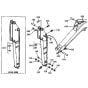 Dipper Arm Assembly for Kubota KX61-2 Mini Excavator