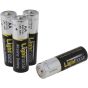 Alkaline Batteries AA LR6 2400mAh Pack of 4 by Lighthouse - LR6