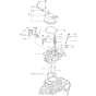 Cylinder Head and Bonnet Assembly for Yanmar L40AE Engine