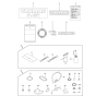 Tool, Label and Gasket Set Assembly for Yanmar L48N Engine