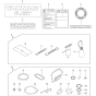 Label, Tool and Gasket Set Assembly for Yanmar L60AE Engine