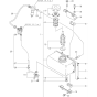 Fuel Tank and Fuel Pipe Assembly for Yanmar L60AE Engine