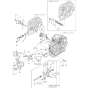 Oil Pump and Governor Assembly for Yanmar L70AE Engine