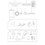 Tool, Label and Gasket Set Assembly for Yanmar L70N Engine