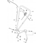 Handle Assembly for Husqvarna LB 448S Consumer Lawn Mower