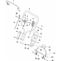 Handle Assembly for Husqvarna LB 553Se Consumer Lawn Mower