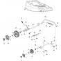 Mower Deck / Cutting Deck Assembly for Husqvarna LC 140 Lawn Mowers