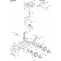 Mower Deck / Cutting Deck Assembly for Husqvarna LC 348VI Classic Lawn Mowers